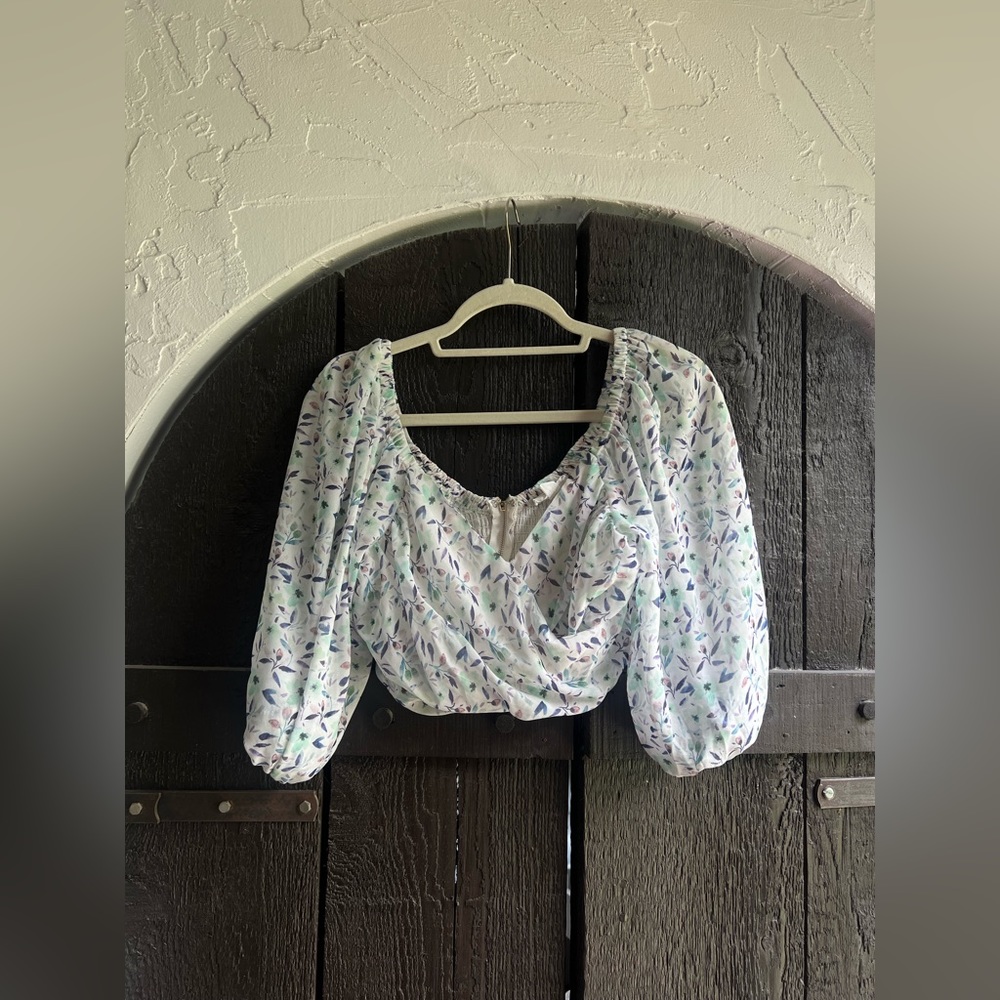 Two piece set floral
